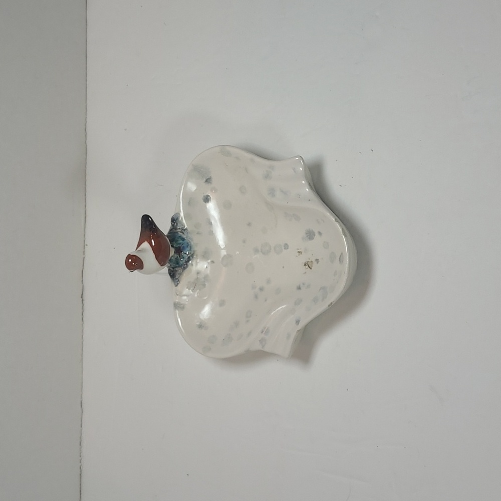 Vintage Davis ceramic bird ashtray. Has small repair shown in pictures.